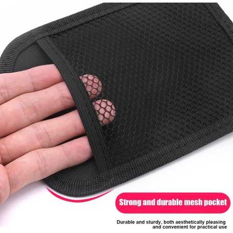 Organiseur adhésif pour voiture – Pochette de rangement en maille (petit modèle)