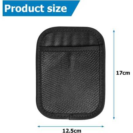 Organiseur adhésif pour voiture – Pochette de rangement en maille (petit modèle)