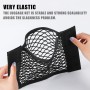 Set of 2 Car Storage Nets – 60×25 cm & 40×25 cm