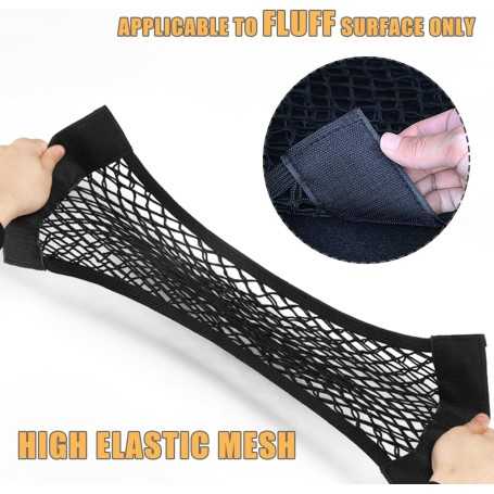 Set of 2 Car Storage Nets – 60×25 cm & 40×25 cm