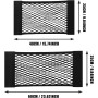 Set of 2 Car Storage Nets – 60×25 cm & 40×25 cm