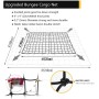 Elastic Trailer Cargo Net – 0.9 × 1.2 m to 1.8 × 2.5 m