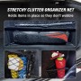 4 Filets de Rangement pour Voiture – 40 × 25 cm