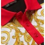 VERSACE Logo-Jacquard Cotton-Piqué Polo Shirt