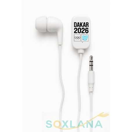 🎧 Écouteurs Filaire Dakar 2026 – Confort, Performance & Branding Officiel