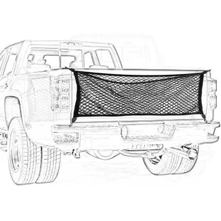 Filet de Rangement pour Voiture VEHIRIE 40x110 cm