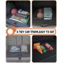 HOVIN Universal Car Trunk Net – Expandable 80x60 cm (Expandable up to 200x110 cm)
