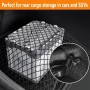HOVIN Filet de Coffre Universel pour Voiture – Filet Extensible 80x60 cm