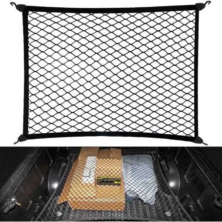 HOVIN Filet de Coffre Universel pour Voiture – Filet Extensible 80x60 cm