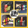 Lot de 7 Sacs en Filet pour Coffre de Voiture avec Fermeture Velcro