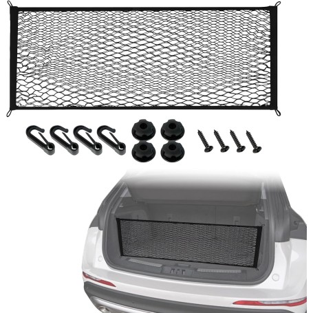 Double-Layer High-Elastic Car Trunk Net 90 x 30 cm