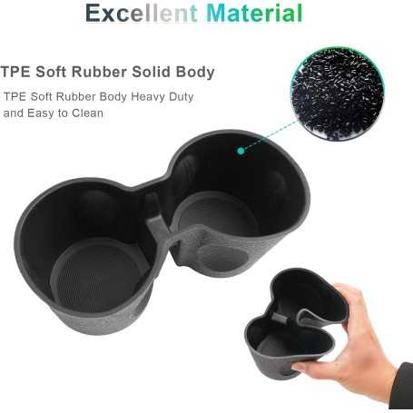 [Nouveau 2024] Porte-Gobelet GAFAT pour Tesla Model 3 Highland 2024–2026