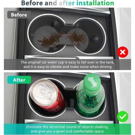 [New 2024] GAFAT Cup Holder for Tesla Model 3 Highland 2024–2026