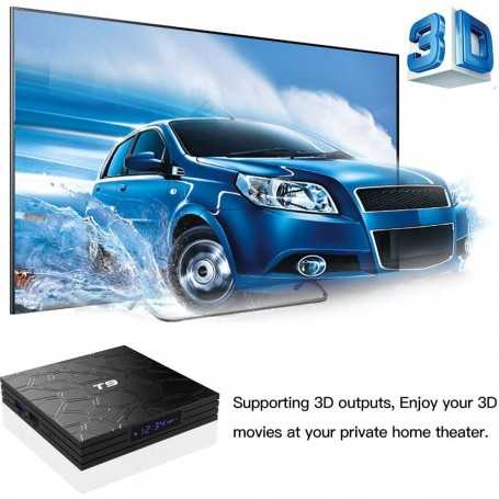 TUREWELL T9 Android TV Box - Smart TV Box + 12 MONTHS / Annual Subscription