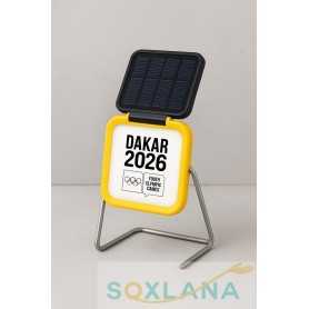 🔆 Dakar 2026 Solar Lamp – Portable Solar Light for Events & Outdoor Use