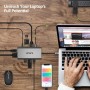 Omars 10-in-1 USB C Hub Adapter