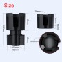 Universal Car Cup Holder Extender – Adjustable Base 65–95 mm