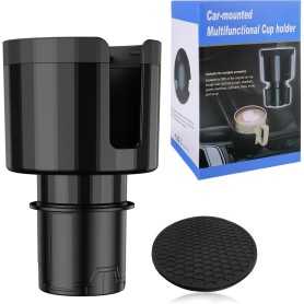 Universal Car Cup Holder Extender – Adjustable Base 65–95 mm