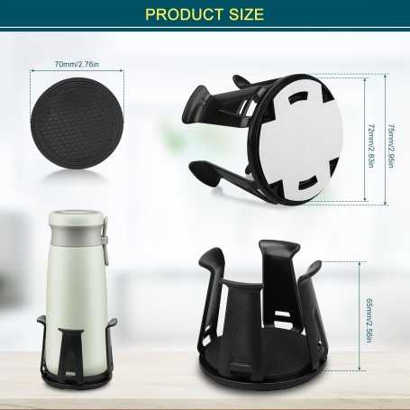 Set of 2 Universal Car Cup Holders