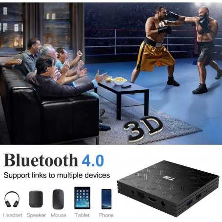TUREWELL T9 Android TV Box - Smart TV Box + 12 MONTHS / Annual Subscription