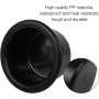 Set of 4 Universal Cup Holder Inserts – Black Plastic Replacement for Car