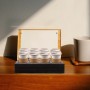 Garneck 8-Slot Foam Cup Holder Tray
