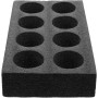 Garneck 8-Slot Foam Cup Holder Tray
