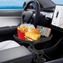 Plateau Porte-Gobelet Extensible 360° pour Voiture