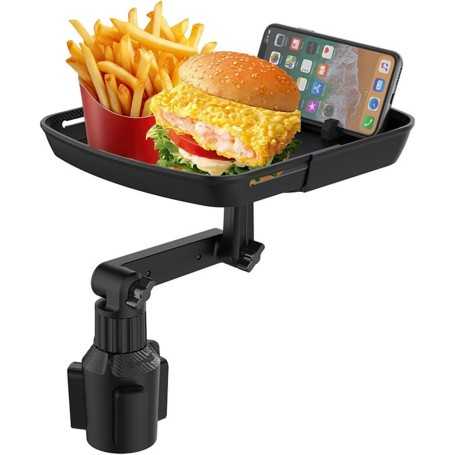 Plateau Porte-Gobelet Extensible 360° pour Voiture