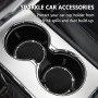 2PCS Car Coasters with Rhinestone – Non-Slip Universal Cup Holder Accessories for Trucks, SUVs, Cars