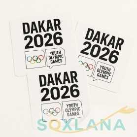 🏷️ Dakar 2026 Stickers – Official Event Decals for Branding, Goodies & Communication