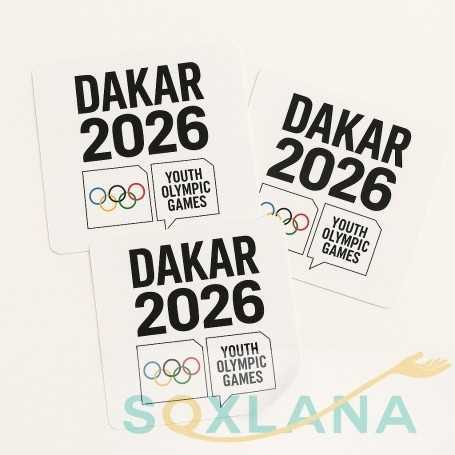🏷️ Dakar 2026 Stickers – Official Event Decals for Branding, Goodies & Communication