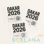 🏷️ Dakar 2026 Stickers – Official Event Decals for Branding, Goodies & Communication