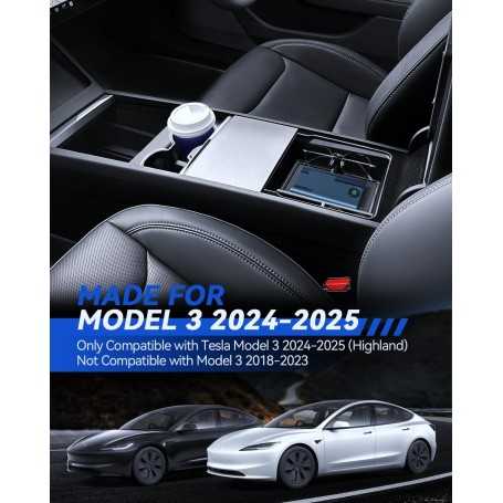 Set 4-en-1 Accessoires Tesla Model 3 (2024–2025)