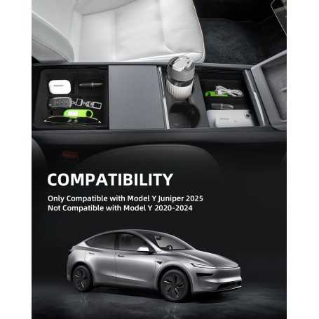Lot 5-en-1 Accessoires Tesla Model Y Juniper (2025–2026)