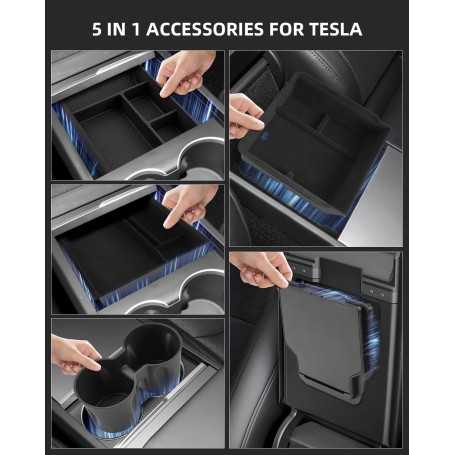 Lot 5-en-1 Accessoires Tesla Model Y Juniper (2025–2026)