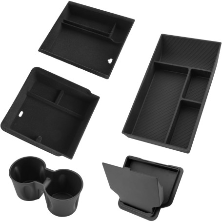 Lot 5-en-1 Accessoires Tesla Model Y Juniper (2025–2026)