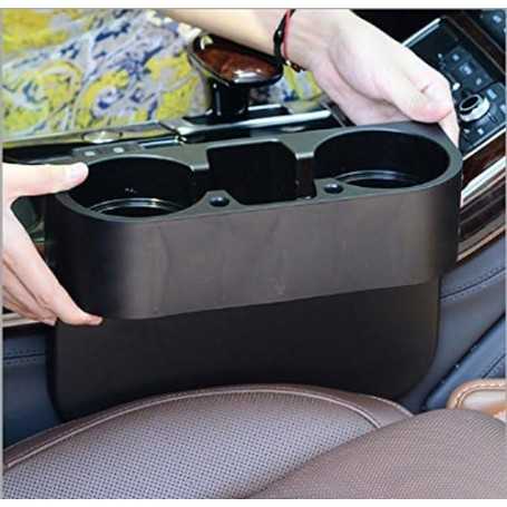 Universal Car Cup Holder – Seat Gap Organizer & Storage Compartment