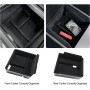 Armrest Organizer for Tesla – Flocked Center Console Tray (2-Pack)