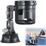 Car Cup Holder with Suction Cup – Adjustable 360° Drink Holder for Cars