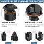 IULONEE Adjustable Car Cup Holder