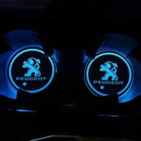 Car Cup Holder Coasters for Peugeot