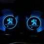 Car Cup Holder Coasters for Peugeot