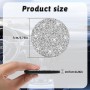 Lot de 2 Dessous de Verre de Voiture Strass