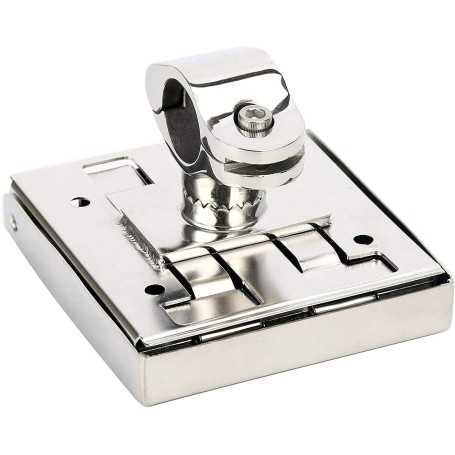 FreeTec – Set of 4 Foldable Adjustable Stainless Steel Cup Holders