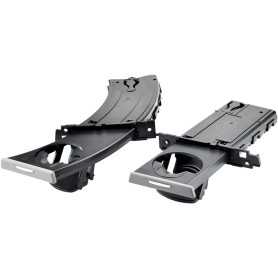 Set of 2 Retractable Cup Holders for BMW E90 E91 E92 E93 – Left & Right – Grey