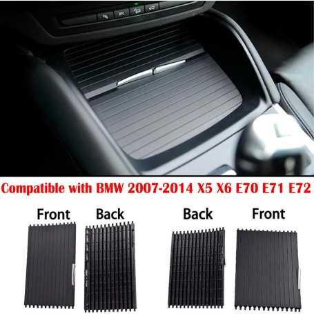 Couvercle de Store Enrouleur pour Console Centrale BMW X5 X6 E70 E71 E72