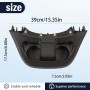 Cup Holder for W447 – Central Console Car Accessory, Black | Compatible with Mercedes-Benz Vito Metris 2016-2020
