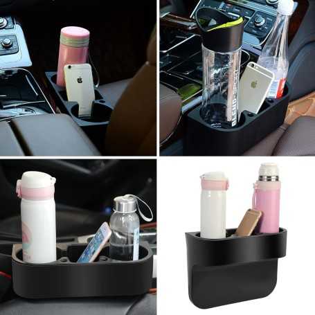 Universal Car Cup Holder – Dual Multi-Functional Drink and Accessory Holder
