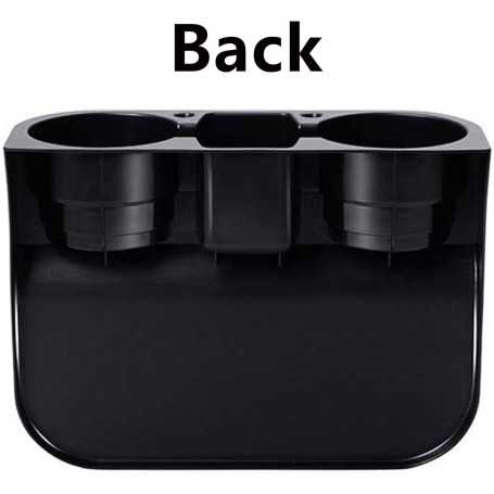Universal Car Cup Holder – Dual Multi-Functional Drink and Accessory Holder